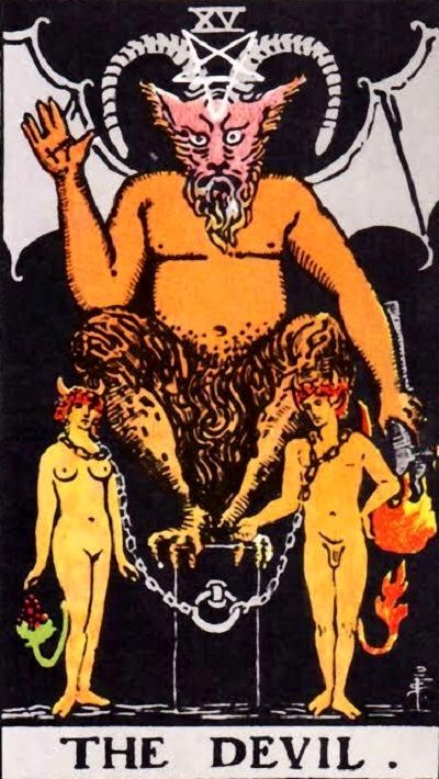 the devil tarot card