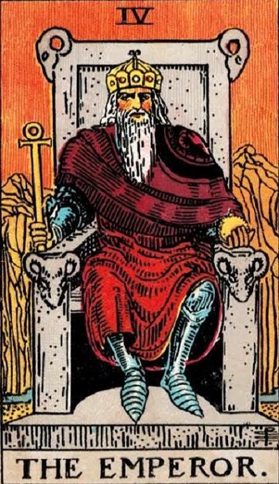 the emperor tarot card