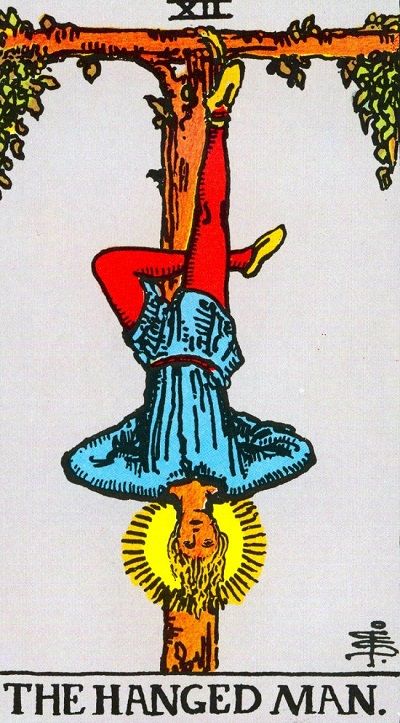 the hanged man tarot card