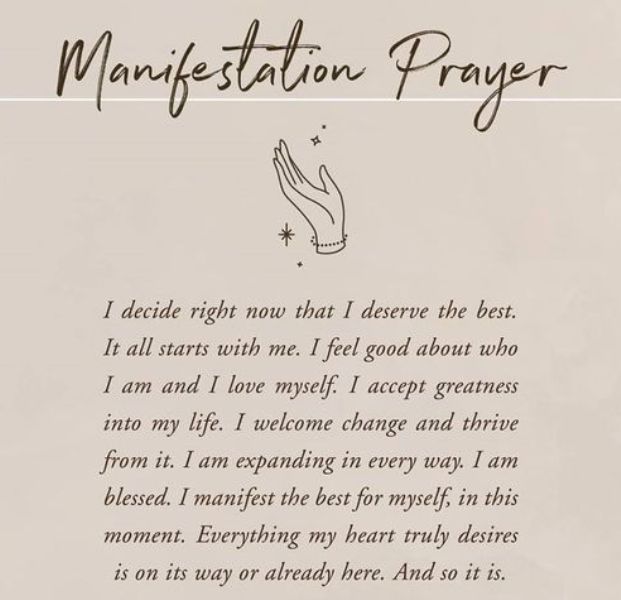 Manifestation Prayers