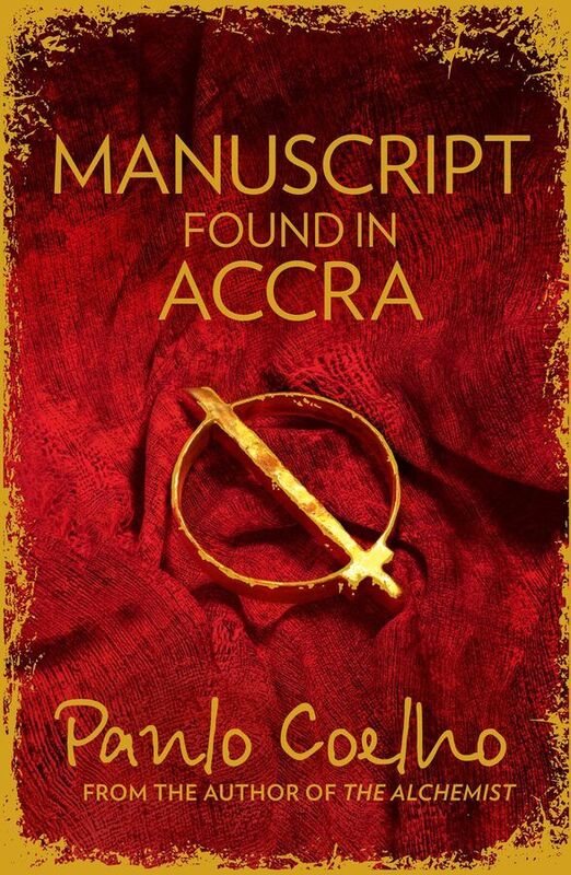 The cover of Paulo Coelho's novel titled 'Manuscript Found in Accra' (2012)